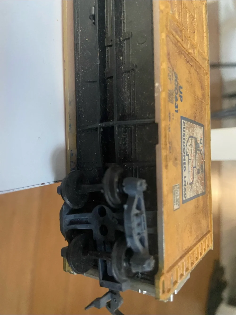 Yellow Toy Boxcar Train Car - Kids Toys